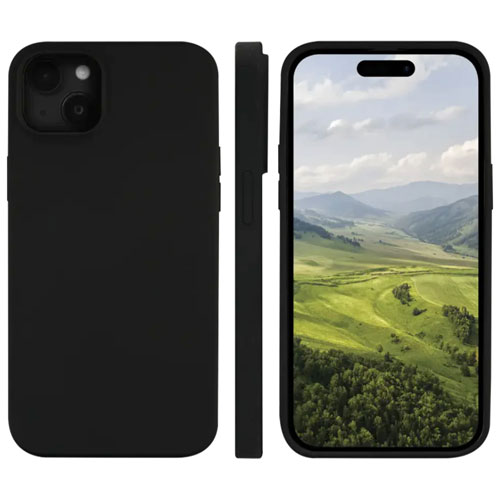 Dbramante1928 Monaco Fitted Hard Shell Case with MagSafe for iPhone 15 - Black