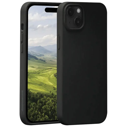 Dbramante1928 Monaco Fitted Hard Shell Case with MagSafe for iPhone 15 - Black