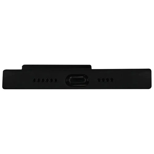 Dbramante1928 Monaco Fitted Hard Shell Case with MagSafe for iPhone 15 - Black