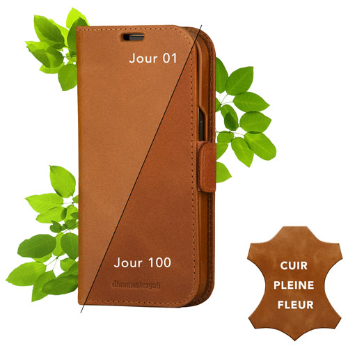 Dbramante1928 Lynge 2-in-1 Wallet Case for iPhone 15 Pro - Tan