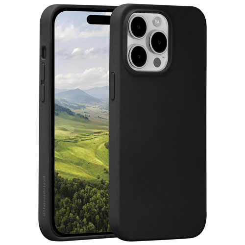 Dbramante1928 Monaco Fitted Hard Shell Case with MagSafe for iPhone 15 Pro Max - Black