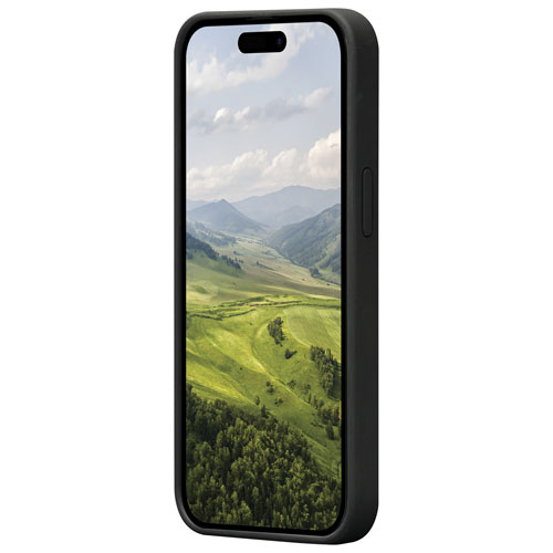Dbramante1928 Monaco Fitted Hard Shell Case with MagSafe for iPhone 15 Pro Max - Black