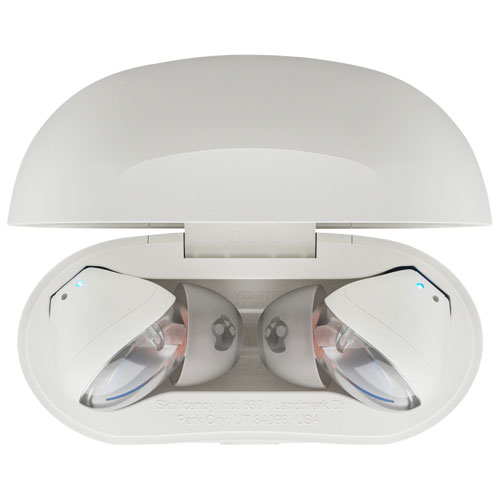 Skullcandy Rail In-Ear Headphones True Wireless Bluetooth (S2RLW-Q751) - Bone/Blue