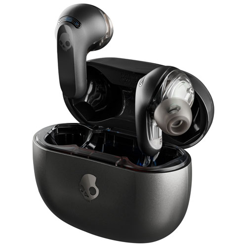 Skullcandy Rail In-Ear Headphones True Wireless Bluetooth (S2RLW-Q740) - Black