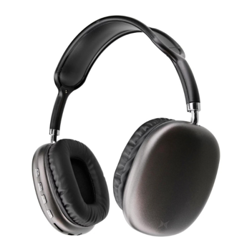 XTREME  Xhb9-1028-Blk Omega Bluetooth Over-Ear Headphones With Built-In Audio Controls