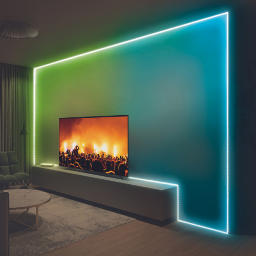 Monster MLB7-2049-RGB 32.8ft Sound-Reactive RGB LED Light Strip,