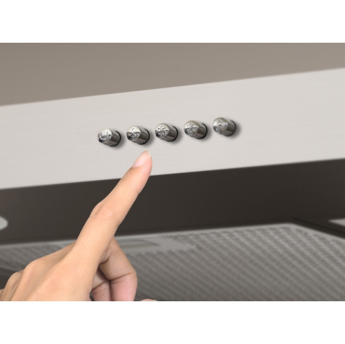 Ancona 36 in. Slim III Range Hood in Stainless Steel