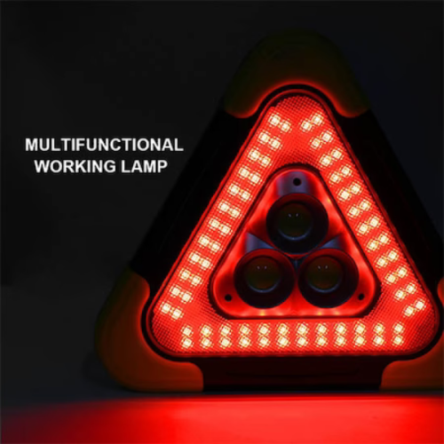 Hurry Bolt HB-7709 Multifunctional LED Cob Working lamp, Solar Powered Warning Lights