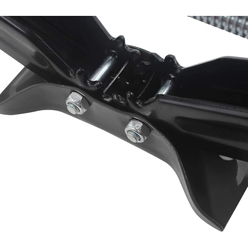 2 Pack of 2 1/4 Ton RV Stabilizer Scissor Jacks, Low Profile Grade 8 Screw Drive, Universal Bolt Plate. With Mounting Screws and Sockets - 64280