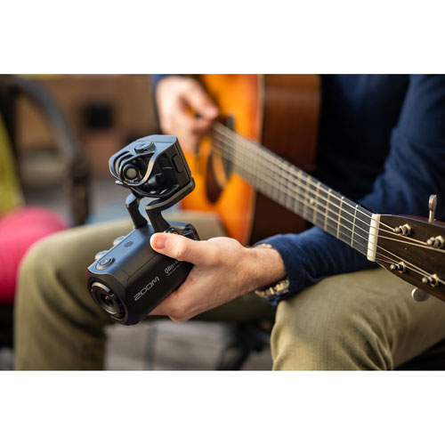 Zoom Q8n-4K All-in-One Recorder (ZQ8N4K) - Black