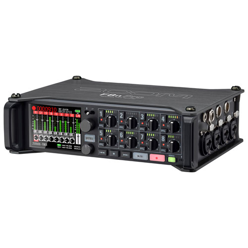 Zoom F8n Pro Professional MultiTrack Recorder - Grey
