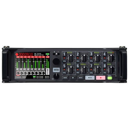 Zoom F8n Pro Professional MultiTrack Recorder - Grey