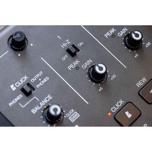 Enregistreur multipiste portatif de table ZR12 de Zoom - Noir