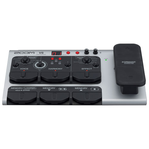 Zoom V6SP Vocal Effects Processor - Grey