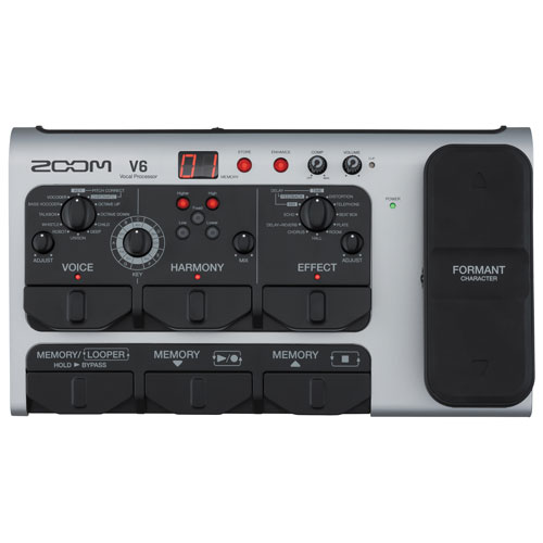 Zoom V6SP Vocal Effects Processor - Grey