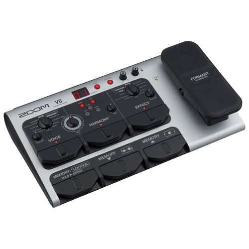 Zoom V6SP Vocal Effects Processor - Grey