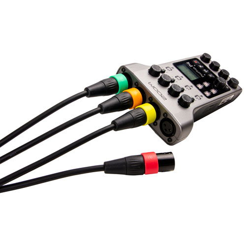 Zoom XLR-6C Microphone Cable Colour ID Rings