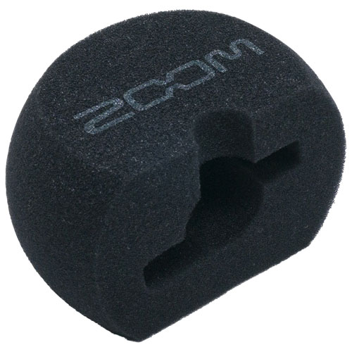 Pare-vent en mousse WSH-6 de Zoom pour microphone XYH-6 XY - Noir