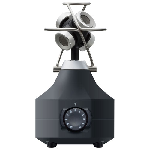 Zoom VRH-8 Ambisonics VR Micophone Capsule for the Zoom H8 - Black