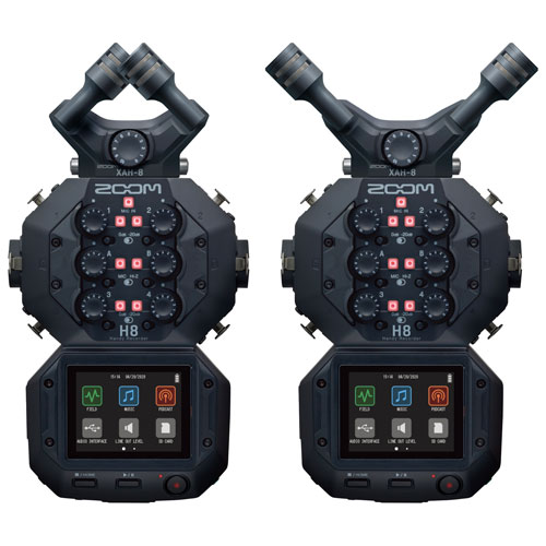 Zoom XAH-8 XY-AB Microphone Capsule for the Zoom H8 - Black