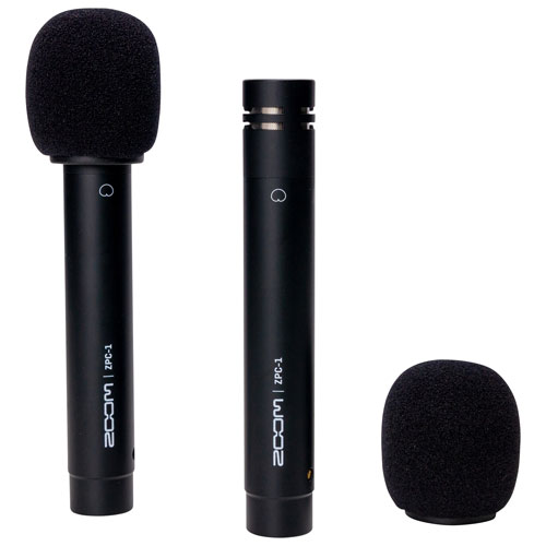 Zoom ZPC-1 Pencil Condenser Microphones - Black