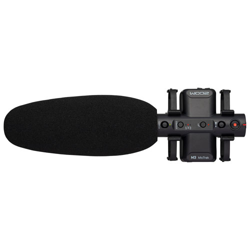 Zoom M3 MicTrak On-Camera Shotgun Recorder (ZM3) - Black | Best