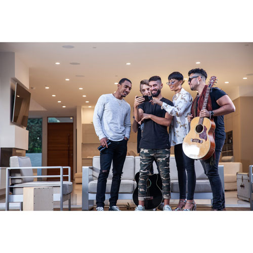 Microphone stéréo USB-C AM7 de Zoom pour téléphones Android - Noir