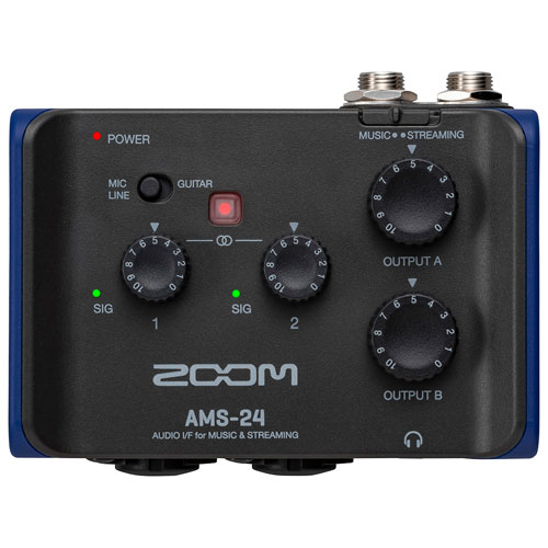 Interface audio 2 x 4 ZAMS24 de Zoom