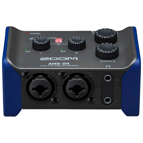 Interface audio 2 x 4 ZAMS24 de Zoom