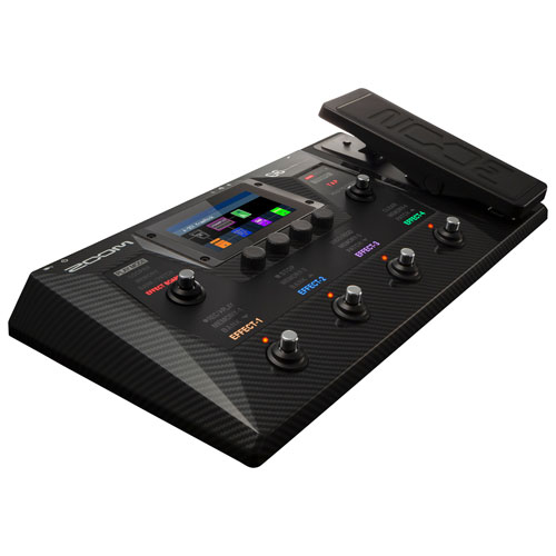 Zoom G6 Multi-Effects Processor for Guitarists (ZG6) - Black