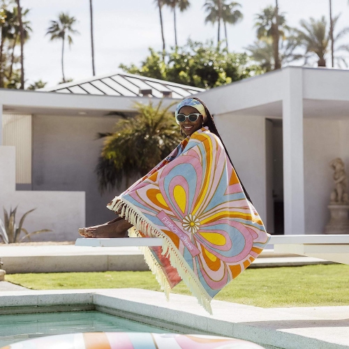 FUNBOY & Barbie Official Beach Towel - Fringe, multicolour