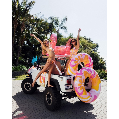 FUNBOY & Barbie Official Pool Float - Floral