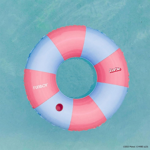 FUNBOY & Barbie Official Pool Float - Pink/Blue