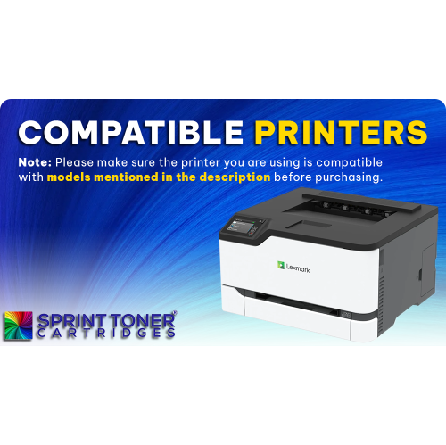 Lexmark 80C1H CYAN Compatible CX410/510 HIGH YIELD Toner Cartridge 80C1HC0 3000 pages. CX410, CX510. Canadian Company