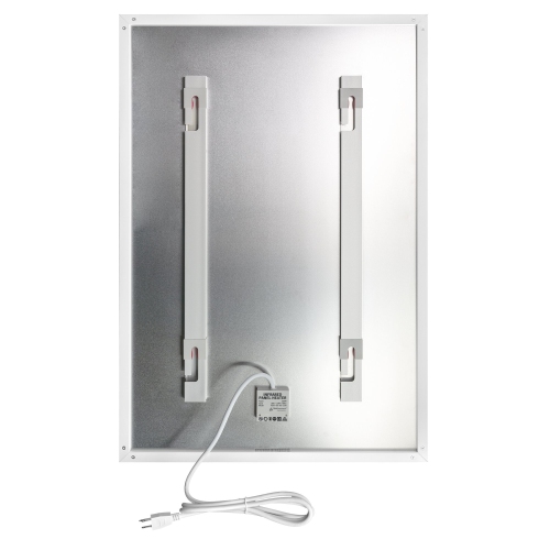 Warmlyours – radiateur à panneau radiant Ember Flex, blanc, enfichable ou câblé, 500 W, 35 x 24 po