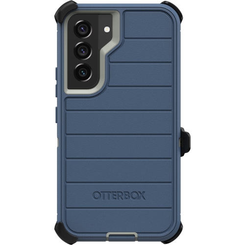 OTTERBOX  Defender Case & Belt Clip/stand for Samsung Galaxy S22, Fort In Blue