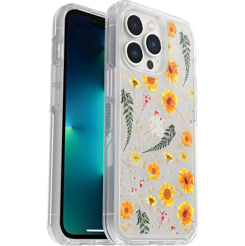 OtterBox Symmetry Clear Series Case for iPhone 13, Impressive Floral