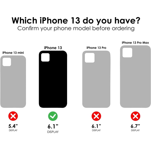 OtterBox Symmetry Clear Series Case for iPhone 13, Impressive Floral