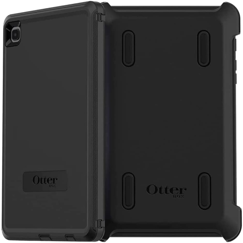 OtterBox Defender Series Case and Shield Stand for Galaxy Tab A7 Lite, Black