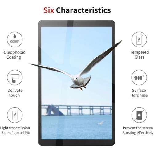 SuperShield Screen Protector for Samsung Galaxy Tab A7 Lite 8.7 inches 2021, Tempered Glass, Anti-Scratch Film Guard, Case Friendly with S-Pen Stylus