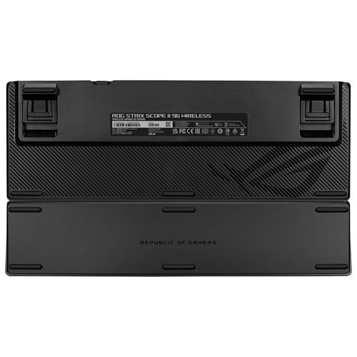 ASUS ROG Scope II 96 Bluetooth Backlit Mechanical NX Snow Gaming Keyboard - Black