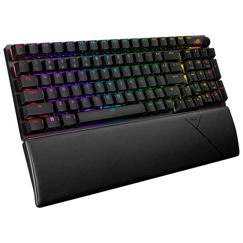 ASUS ROG Scope II 96 Bluetooth Backlit Mechanical NX Snow Gaming Keyboard - Black