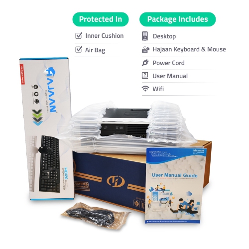 Remis à neuf - ordinateur de bureau ProDesk 600 G4 SFF de HP (Core i5-8500 8th gén./RAM 32 Go/SSD 1 To/WINDOWS 11 PRO) processeur Intel,