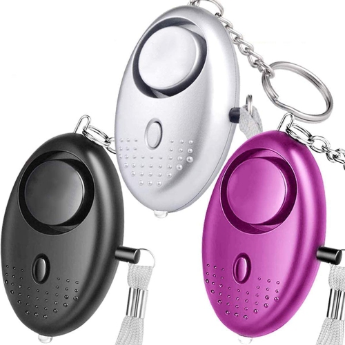 Emergency Personal Alarm, 3 Pack 140DB Personal Siren Keychain with LED Lights, Men, Women, Children, Elderly Emergency Security Alarm