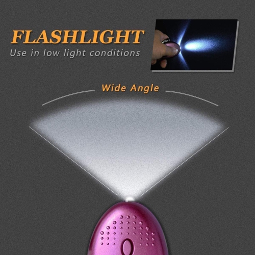 Emergency Personal Alarm, 3 Pack 140DB Personal Siren Keychain with LED Lights, Men, Women, Children, Elderly Emergency Security Alarm