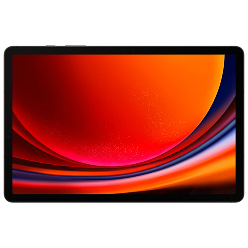Tablette 11 po 128 Go Android Galaxy Tab S9 de Samsung à processeur Snapdragon 2e génération - Graphite