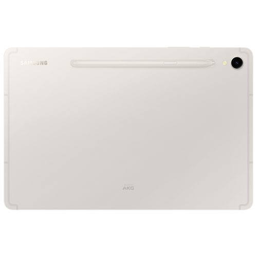 Tablette S9 11 po 256 Go Android Galaxy Tab de Samsung à processeur Snapdragon 2e génération - Beige - Partenaire de détail exclusif