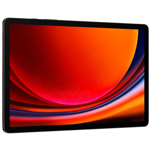 Tablette 11 po 256 Go Android Galaxy Tab S9 de Samsung à processeur Snapdragon 2e génération - Graphite - Partenaire de détail exclusif