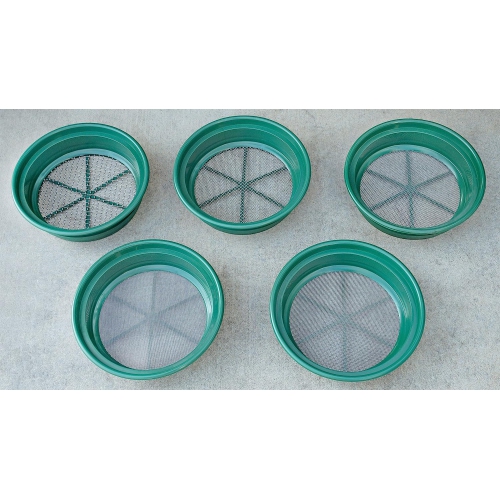 SE GP2-5 T 5Pc Wire Sifting Pan Set Fits on A 5 Gallon Bucket Bottom Diameter: 11-Inch