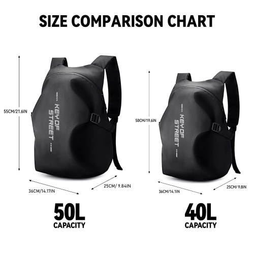 Motorcycle Backpacks for Men Waterproof Helmet Backpack, Motorcycle Accessories, Laptop Bags, Travel Backpacks School Bags